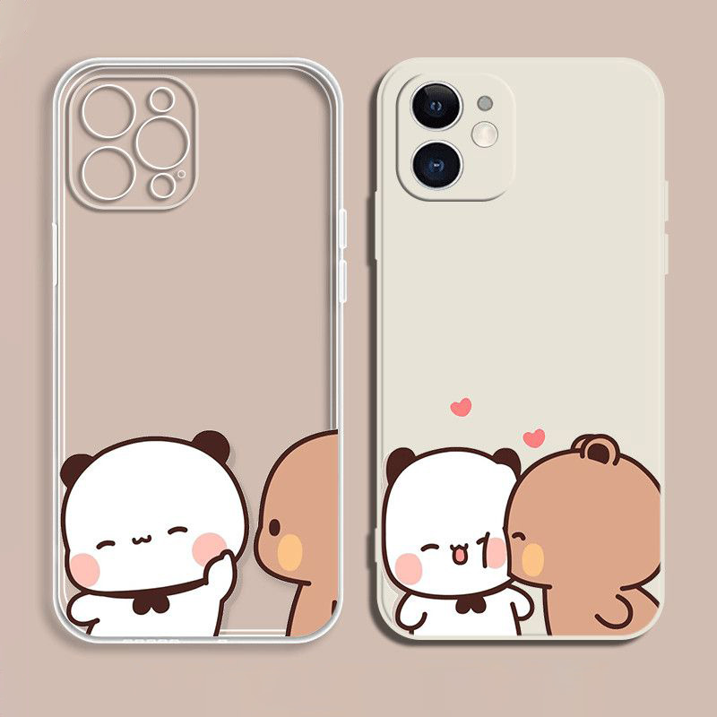 Phone Accessories Wholesale In China - Bubu Dudu Çizgi Film Şeffaf Kılıf