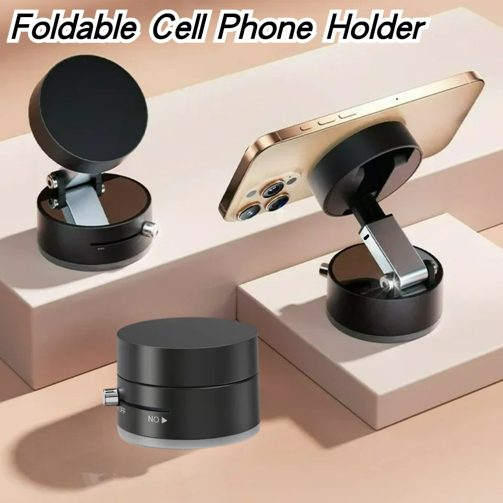 Phone Accessories For Car - Yüksek Performanslı Manyetik Vakum Tutucu Katlanabilir