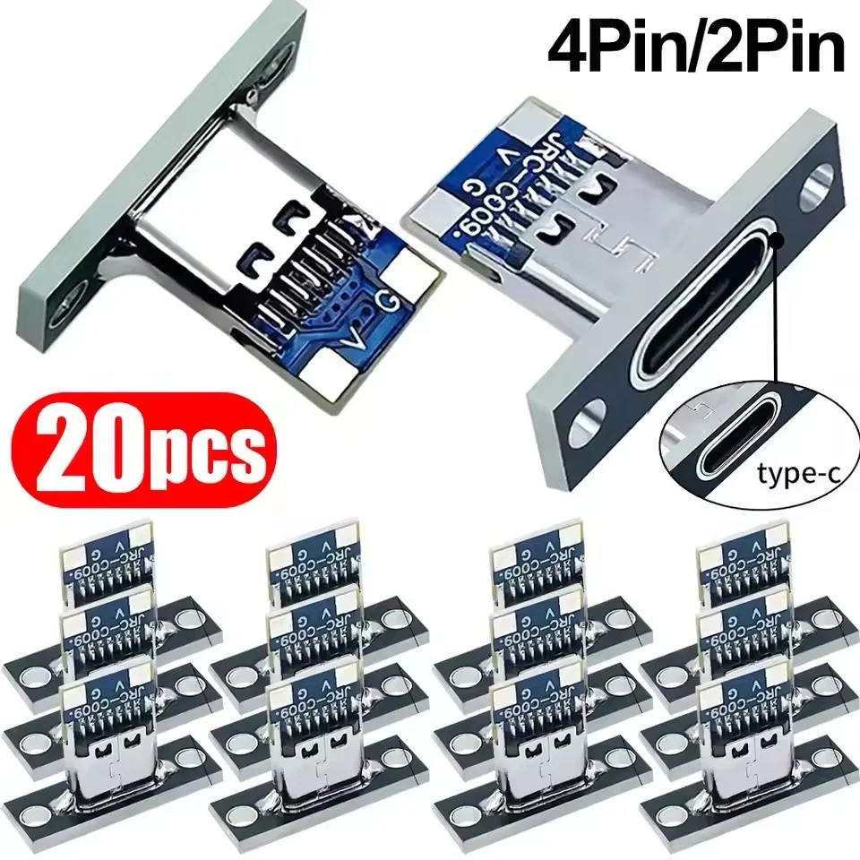 Type C Adapter - Vidalı Sabitleme Plakalı USB 3.1 Tip