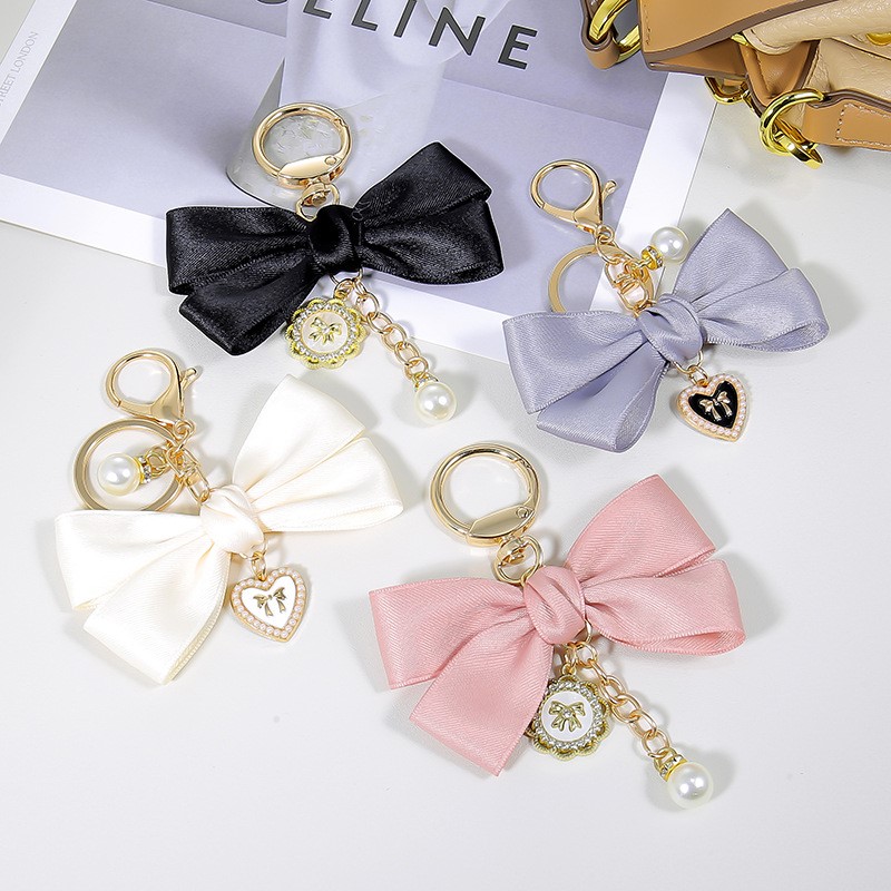 Phone Accessories Wholesale In China - Kadın Kolye Moda Yay Düğüm Anahtarlık