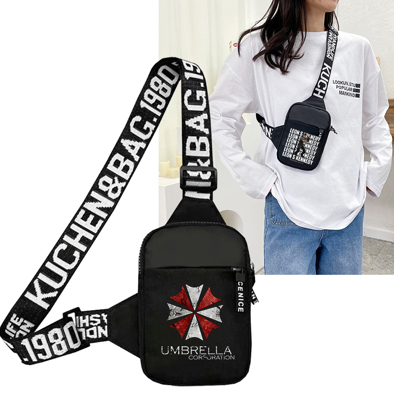 Phone Accessories For Men - Resident Evil Spor Göğüs Çantası Erkekler