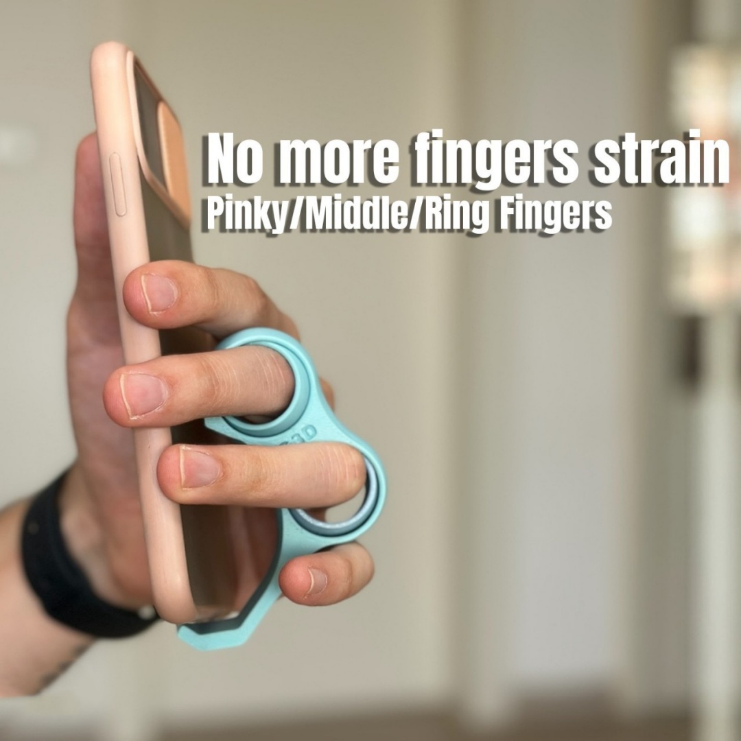 Phone Accessories For Men - 1 adet cep telefonu tutucu parmak