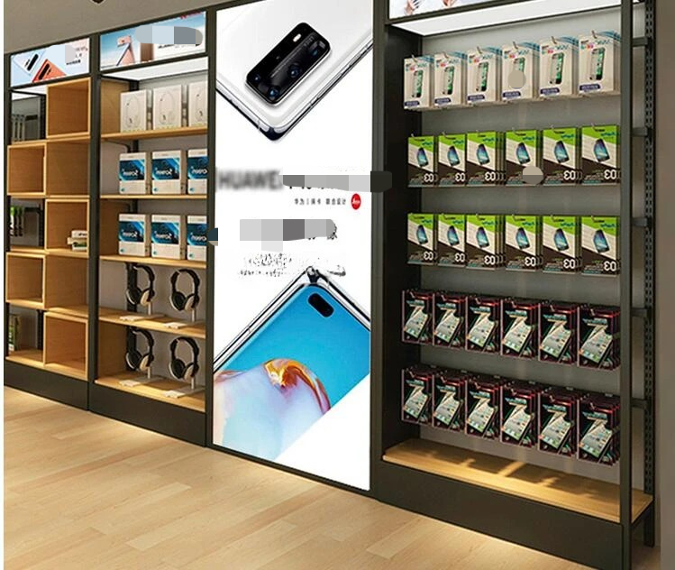 Phone Accessories Cabinet - Cep telefonu teşhir dolabı 2 cep