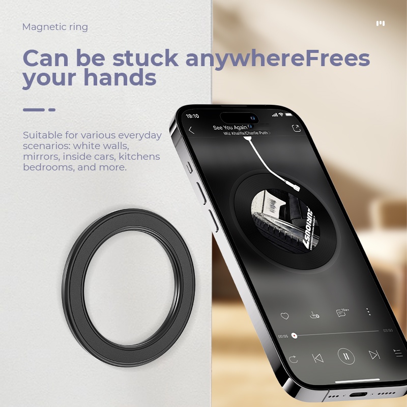 Phone Ring Holder - Magsafe Güçlü Manyetik Halka Telefon Tutucu