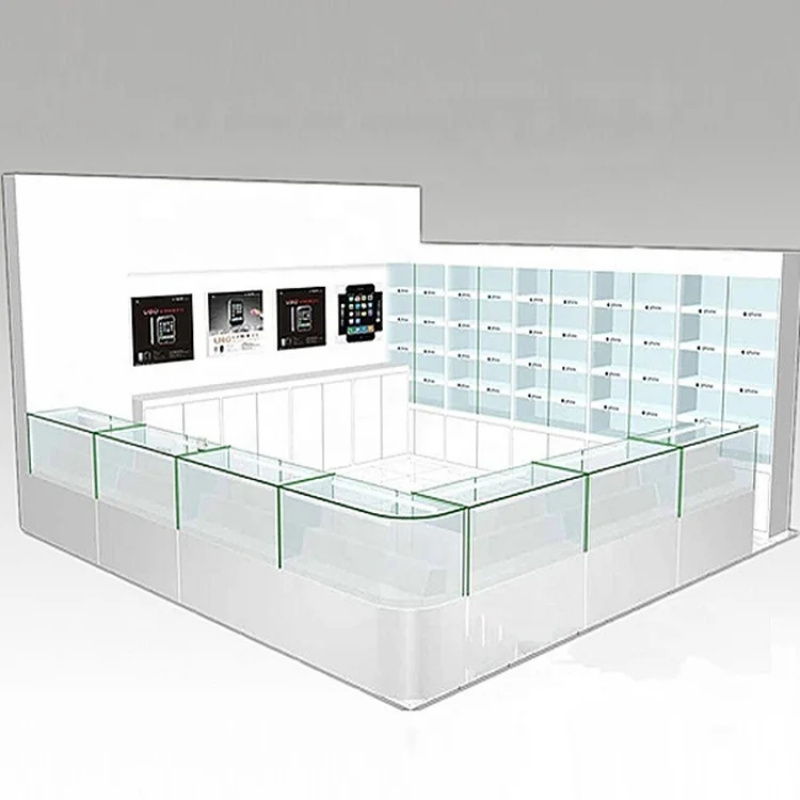 Phone Accessories Cabinet - Özel Tasarım Cep Telefonu Cam Vitrini,