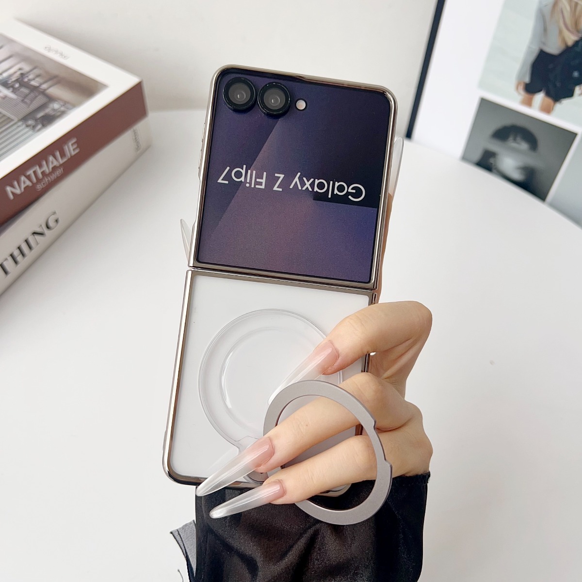 Samsung Galaxy Z Flip 8 7 6 5  - Phone Ring Holder incelemesi ve fiyatı
