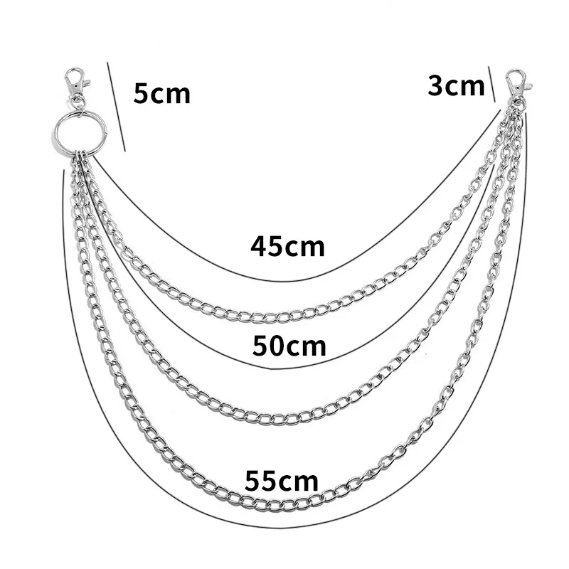 Katmanlı Metal Kemer Zinciri P - Phone Accessories For Men incelemesi ve fiyatı