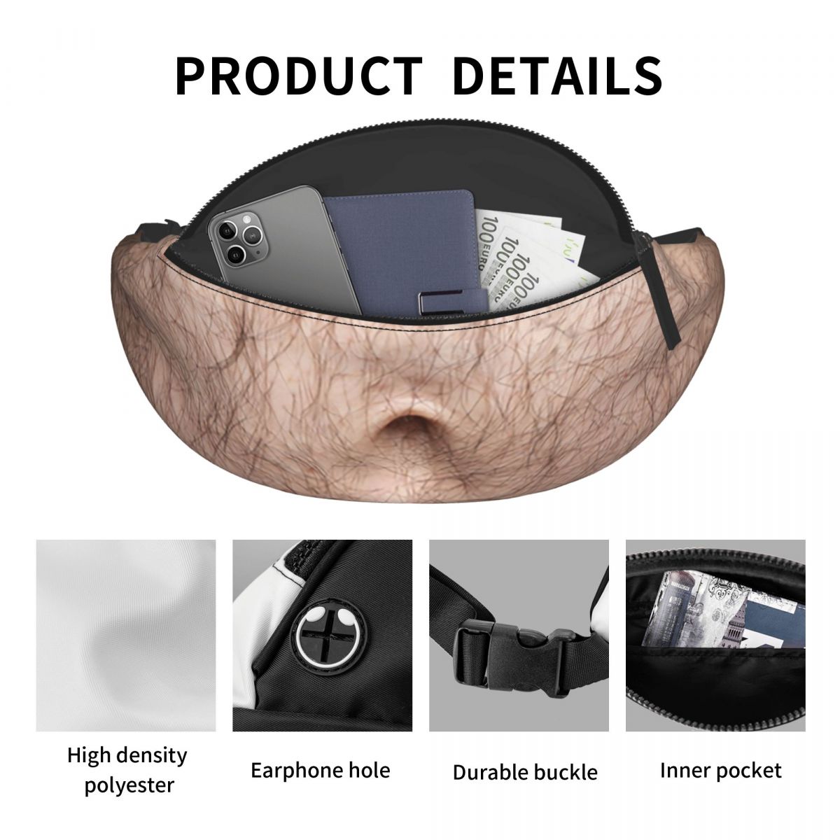 Bira yağ göbek Fanny paketi er - Phone Accessories For Men incelemesi ve fiyatı