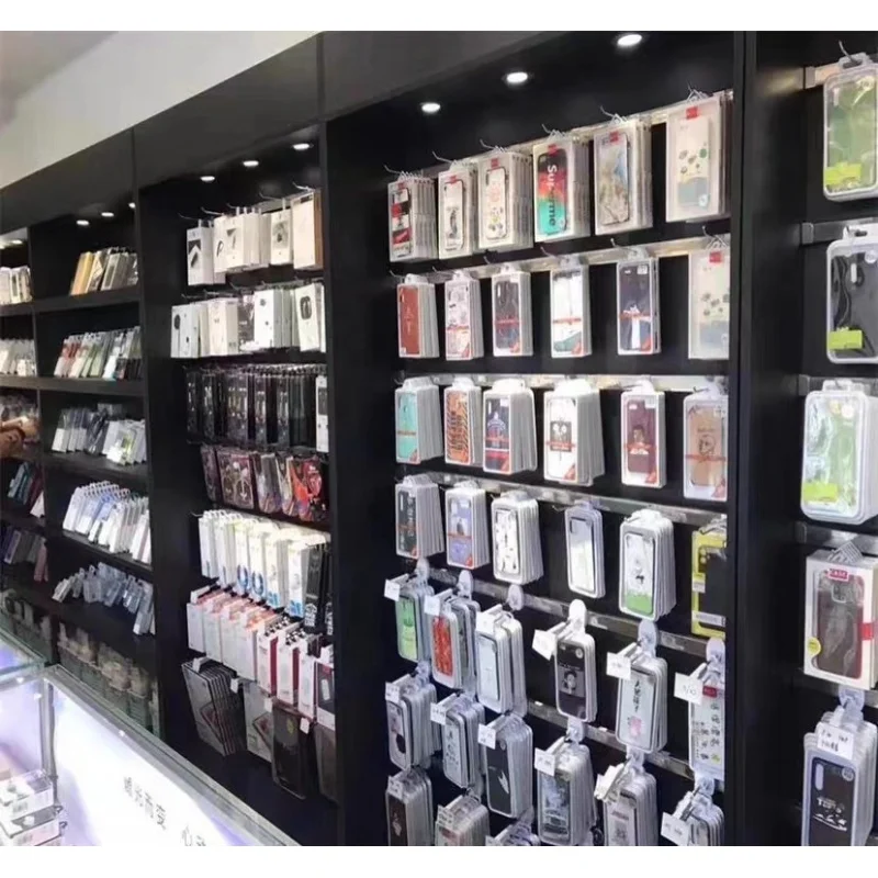 Ahşap çıtalı duvar cep telefon - Phone Accessories Cabinet incelemesi ve fiyatı
