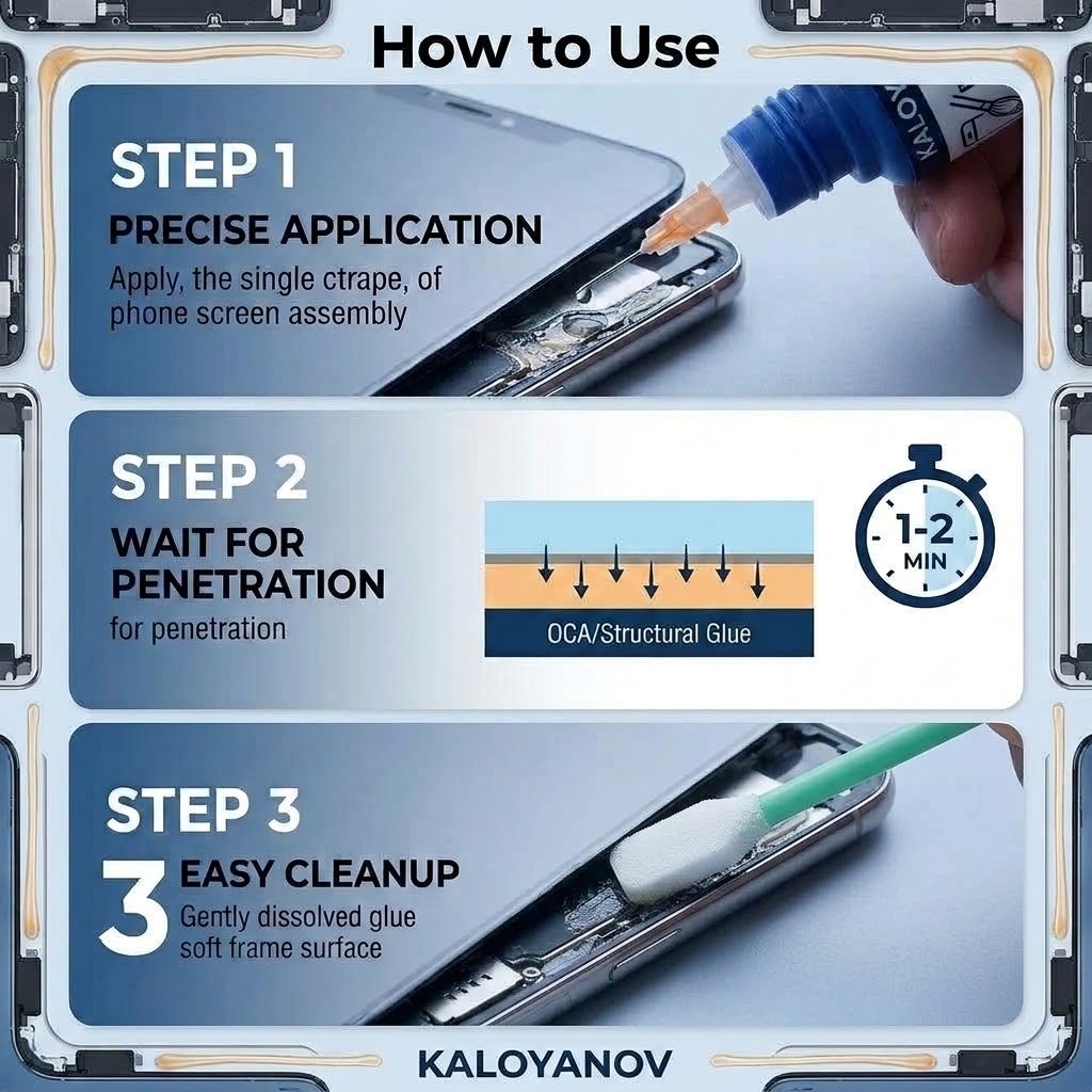 Cep Telefonu Ekran Yapıştırıcı - Phone Repair Kit incelemesi ve fiyatı