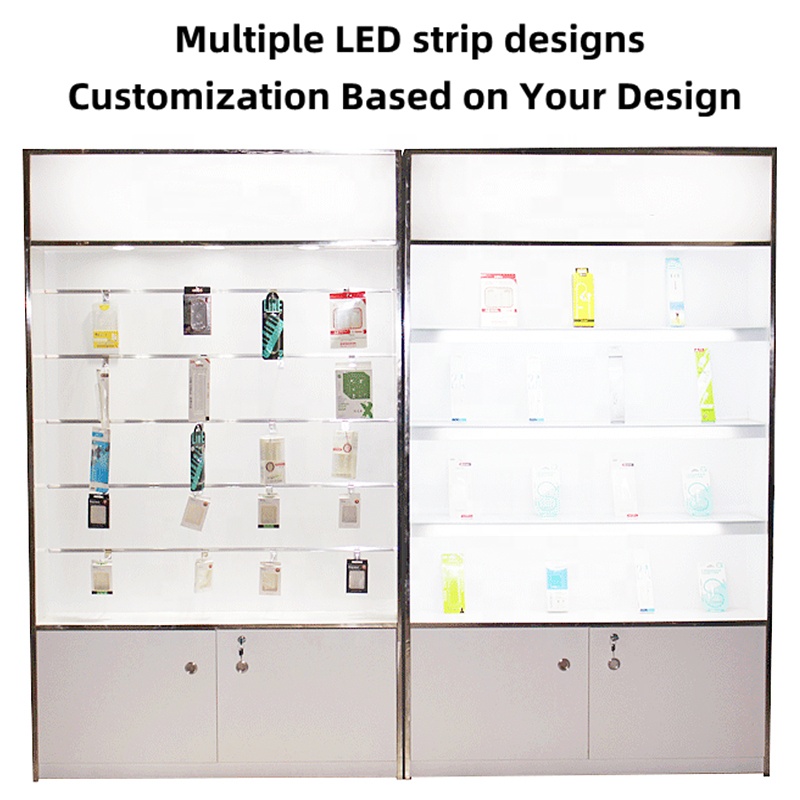 Özel Tasarım Modern Butik Vitr - Phone Accessories Cabinet incelemesi ve fiyatı