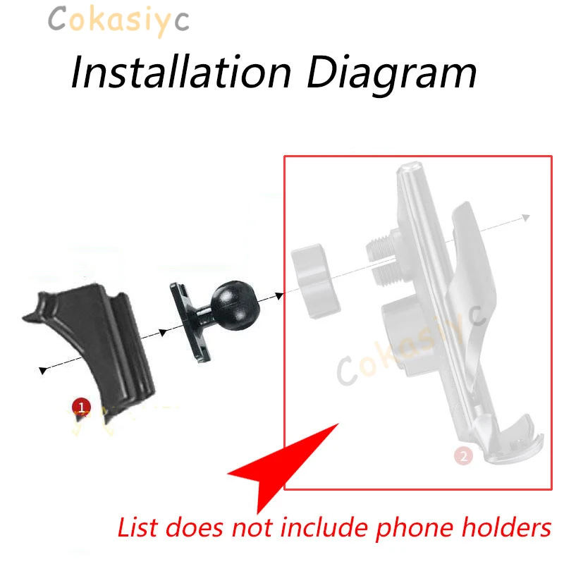 Araç telefonu tutucu bağlar BM - X1 Phone Accessories incelemesi ve fiyatı